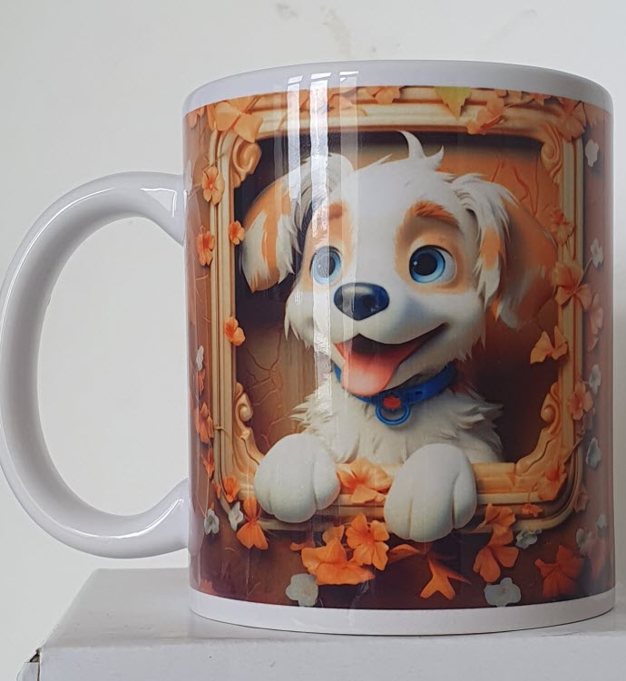 MUG - chiot 3D