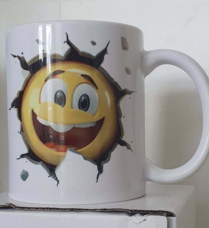 MUG - Smiley 3D