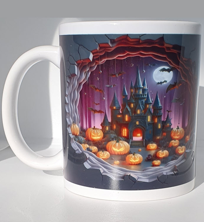 MUG - Halloween – Manoir & Citrouilles