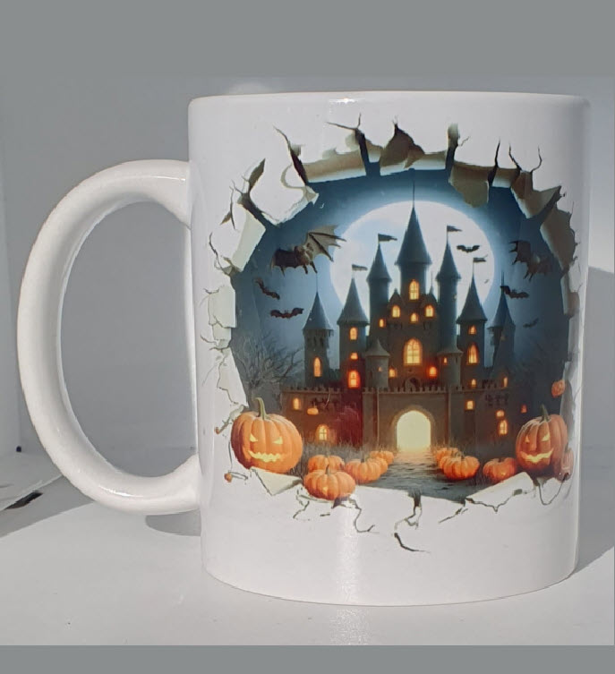 MUG - Halloween – Manoir Hanté & Citrouilles